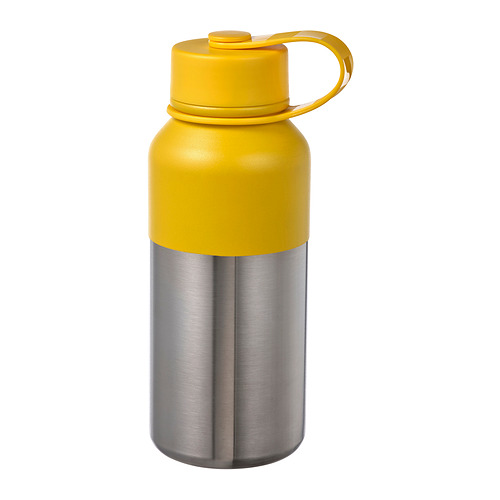 HÄLSA steel vacuum flask beige IKEA