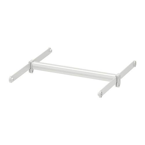 HJÄLPA adjustable clothes rail white IKEA