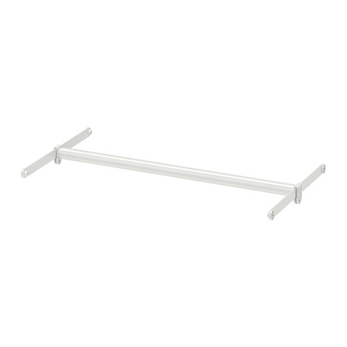 HJÄLPA adjustable clothes rail white IKEA