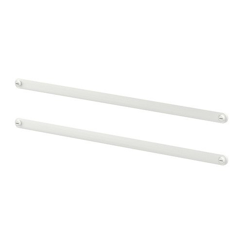 HJÄLPA adjustable clothes rail white IKEA