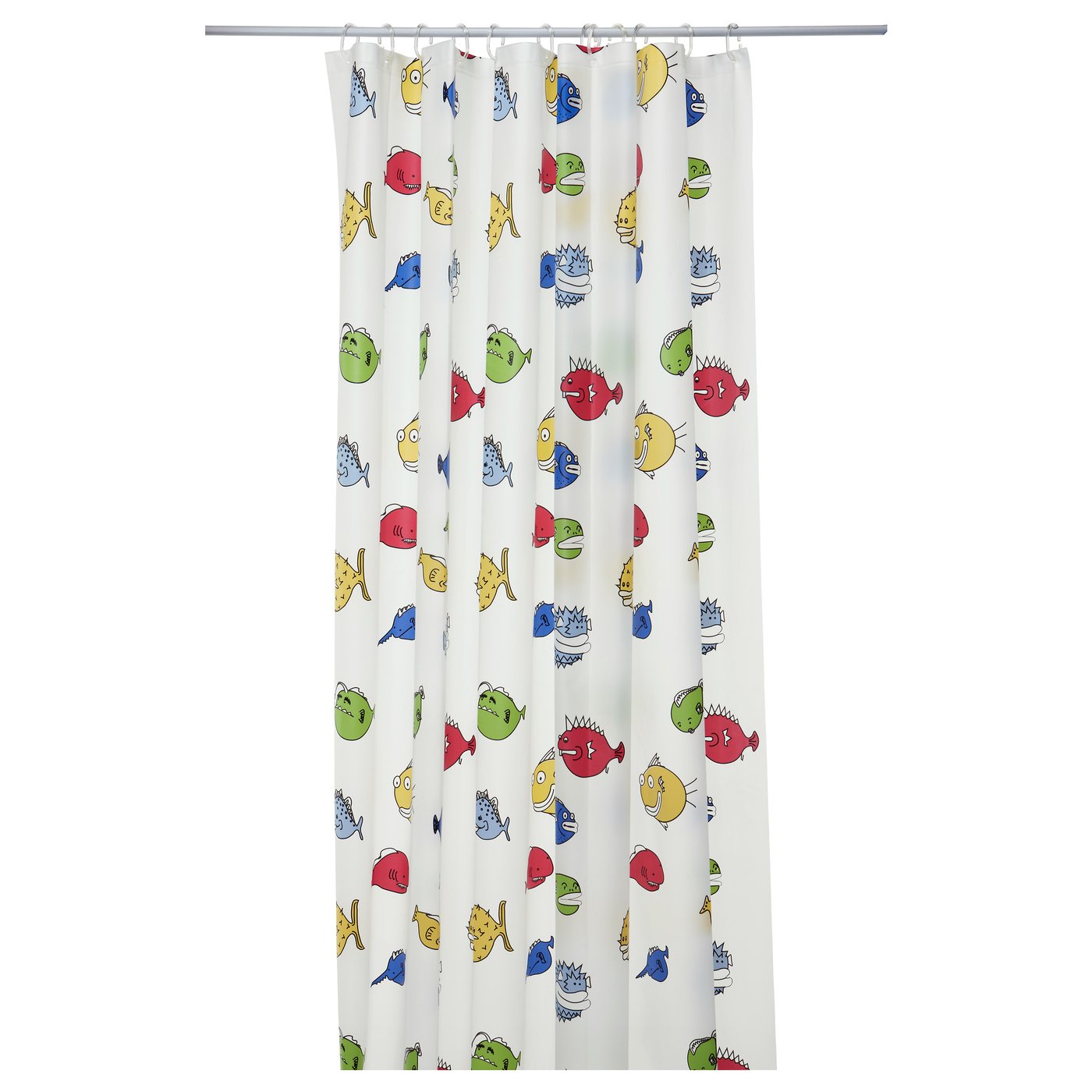 HULN shower curtain multicolour IKEA