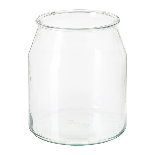 IKEA 365+ dry food jar with lid transparent/white 101.340.23 IKEA