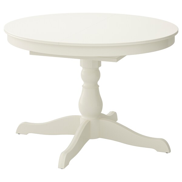 Ingatorp Extendable Table White Ikea