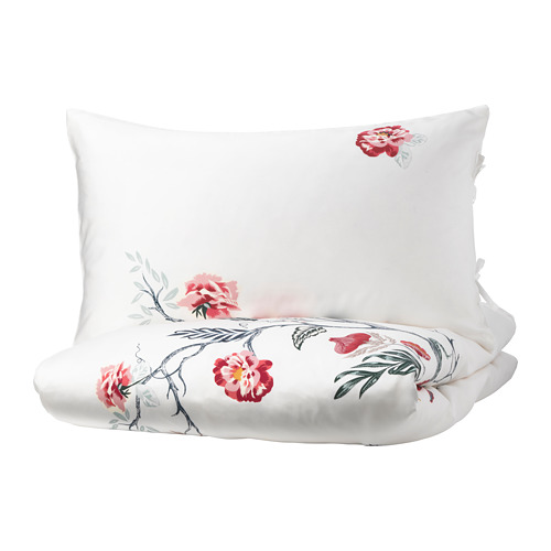 Jattelilja Quilt Cover And 2 Pillowcases 200x230 50x80 Cm Ikea