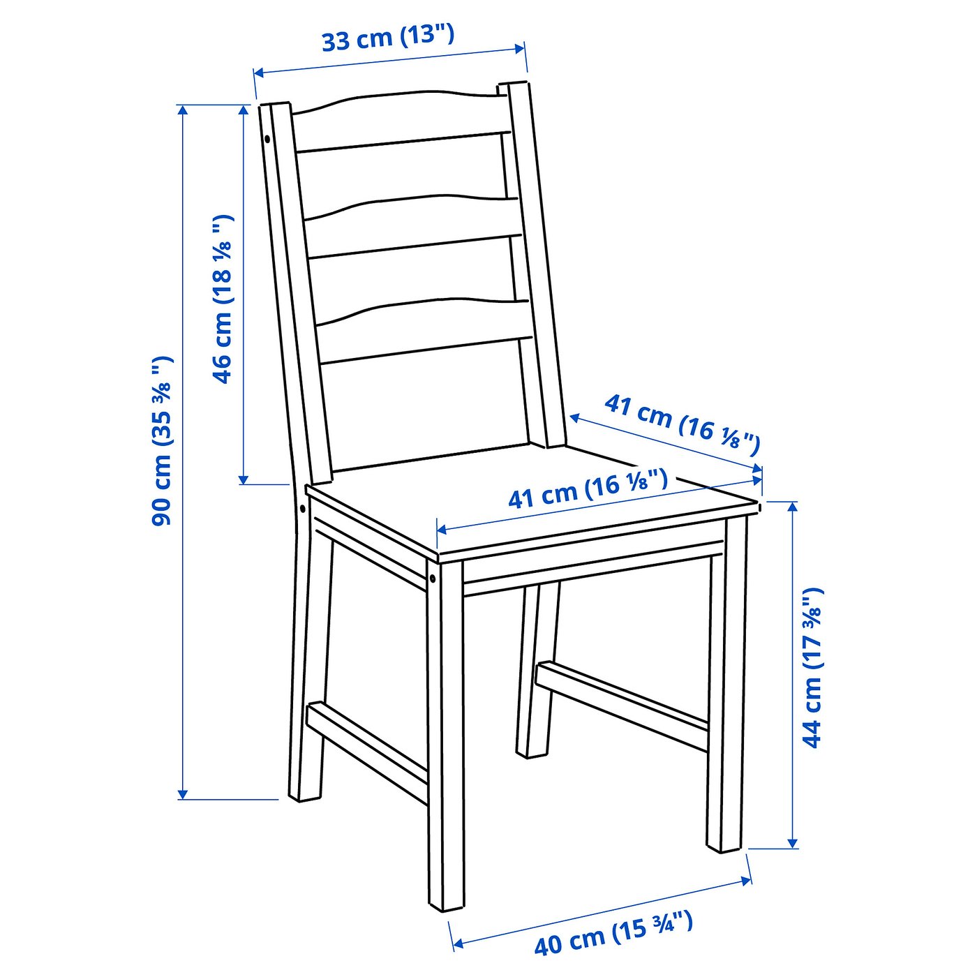 JOKKMOKK chair white 204.894.24 IKEA