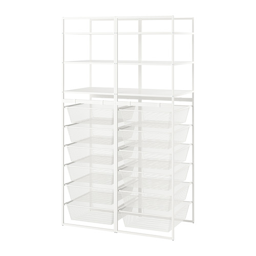 JONAXEL wardrobe combination white - IKEA