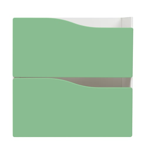 KALLAX insert with 2 drawers green IKEA