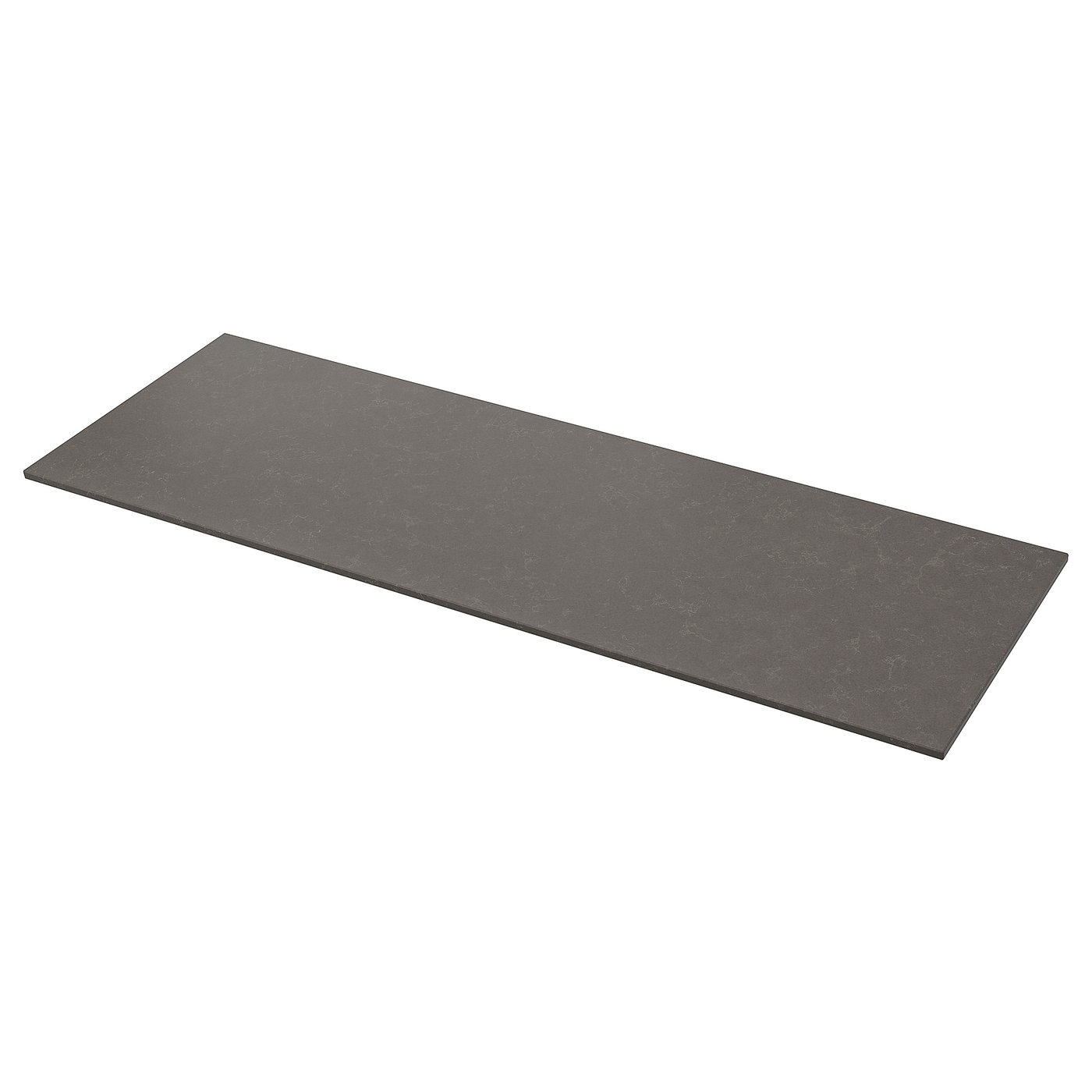 KASKER Custom made worktop, matt dark grey/marble effect ...