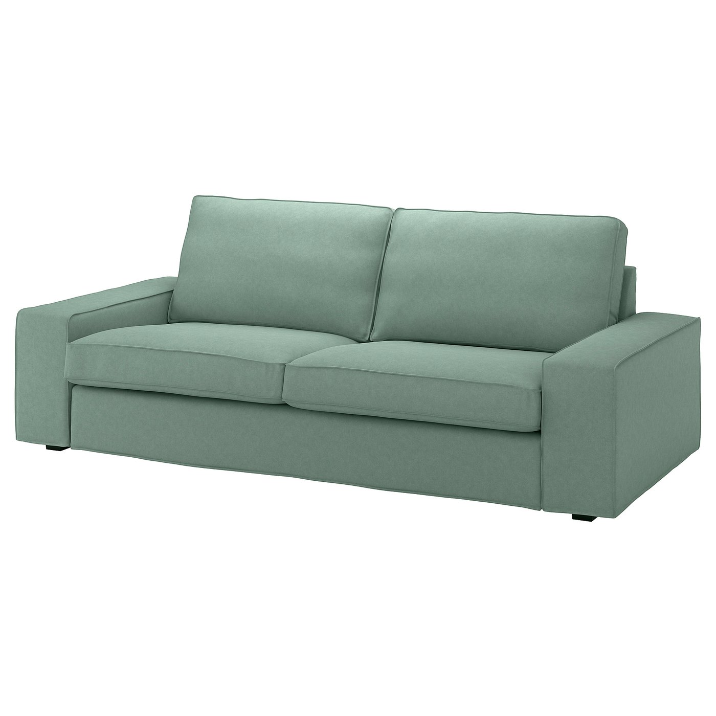 KIVIK 3seat sofa Tallmyra light green IKEA