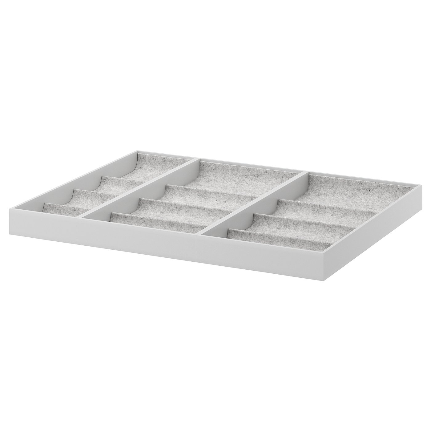KOMPLEMENT insert for pullout tray light grey IKEA
