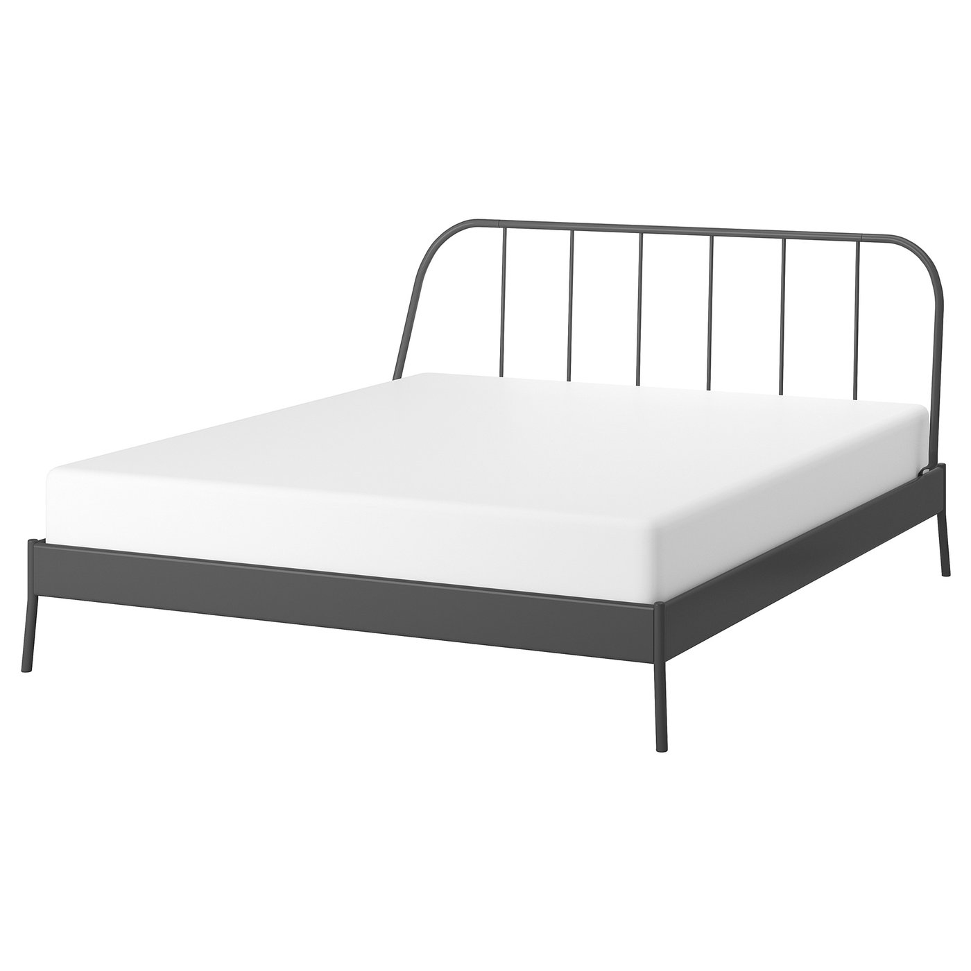 KOPARDAL bed frame grey/Lönset IKEA