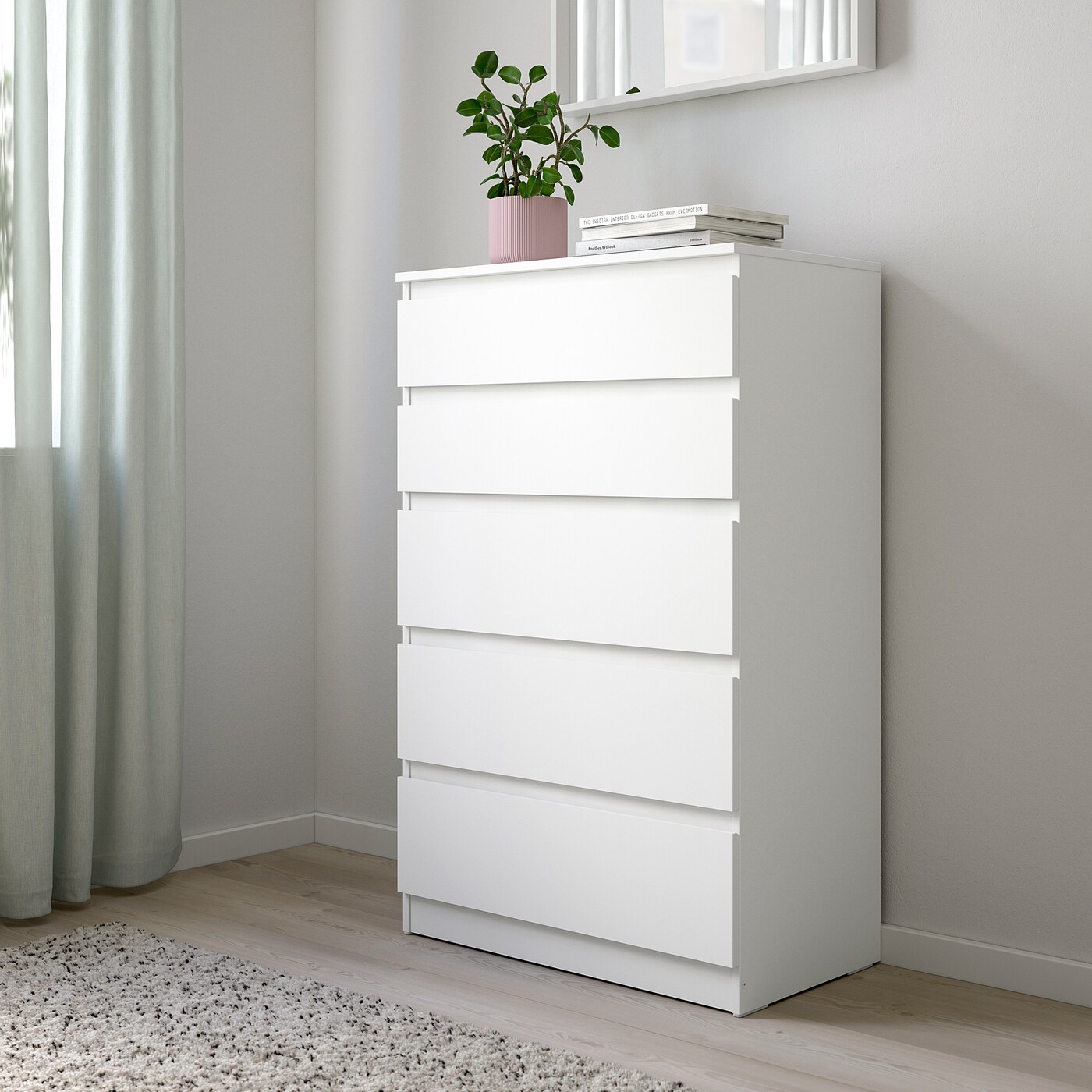 Basic chest clearance of drawers
