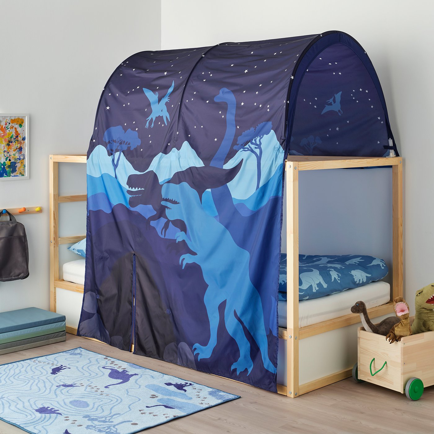 ikea bed with canopy