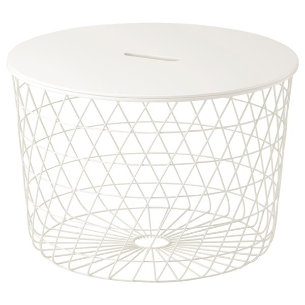 Bàn lưu trữ KVISTBRO, màu trắng, 61 cm