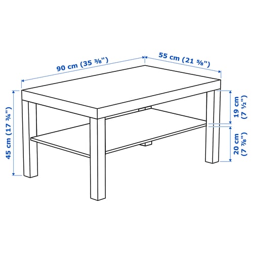 Ikea Lack Coffee Table Measurements Barkeaterlake Com