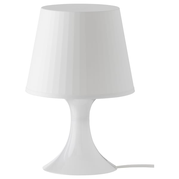Đèn bàn LAMPAN, màu trắng, 29 cm
