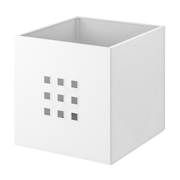 Lekman Box White 33x37x33 Cm Ikea