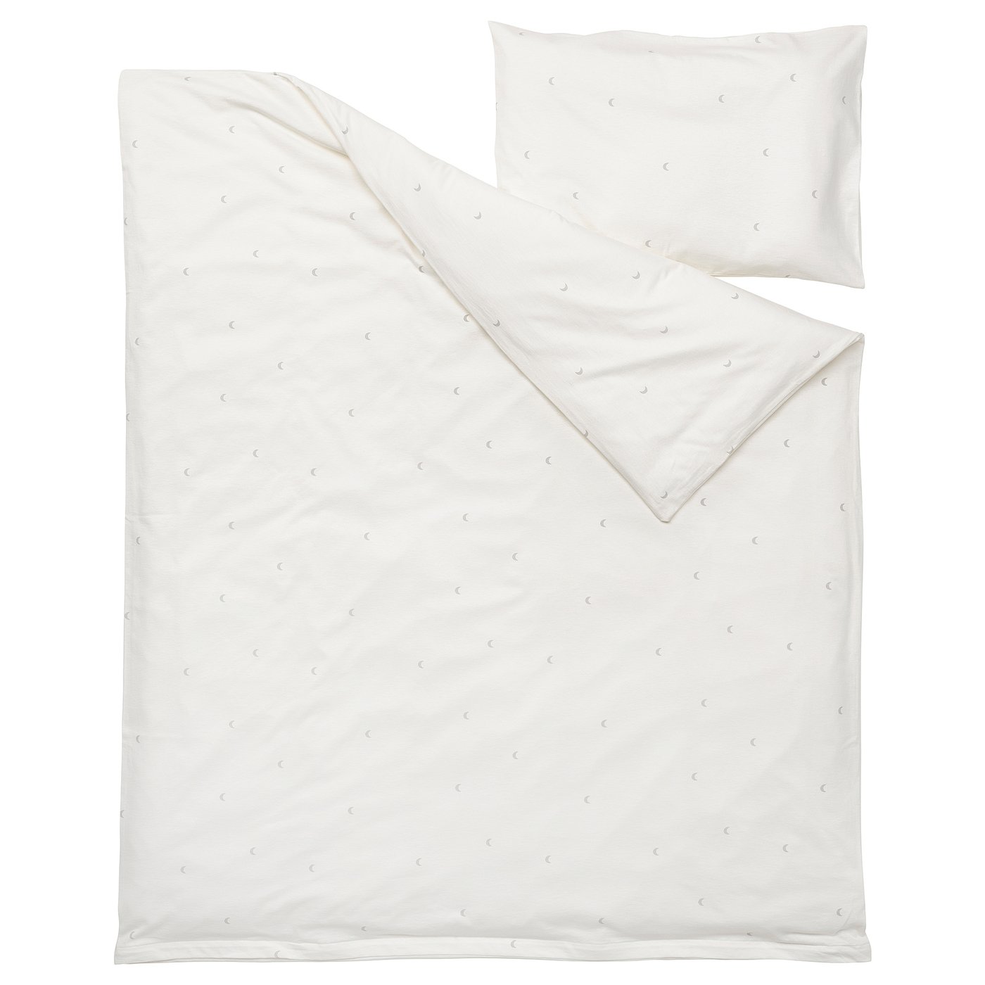 white cot quilt cover