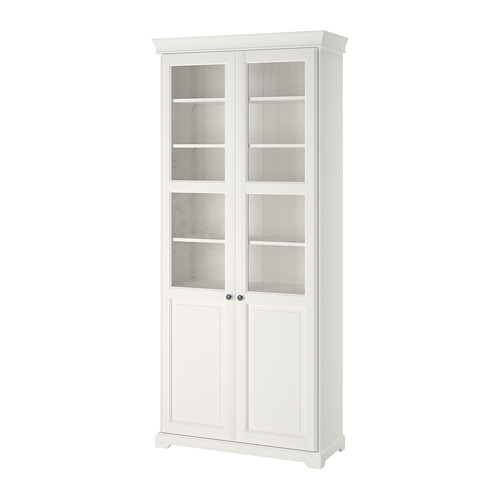 Liatorp Bookcase With Glass Doors Ikea