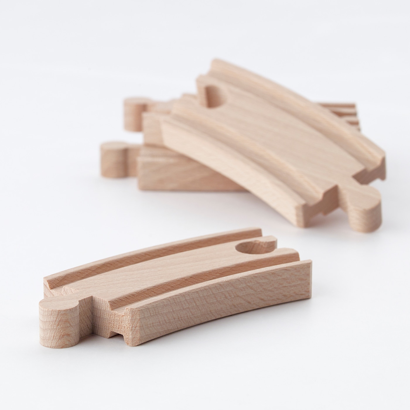 50 piece wooden train set