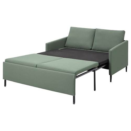 LINNEFORS 2 seat Sofa bed Section Remmarn Grey green IKEA linnefors-2-seat-sofa-bed-section-remmarn-grey-green-ikea