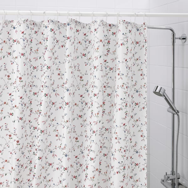 LJUSÖGA Shower curtain flower IKEA