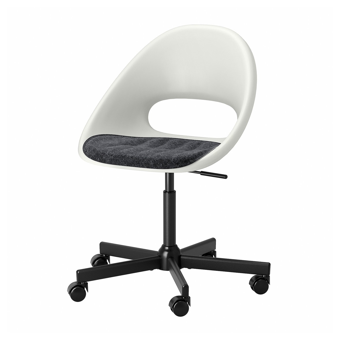 Ikea office chair white and black Clearance