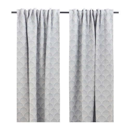 Lopport Room Darkening Curtains 1 Pair Ikea