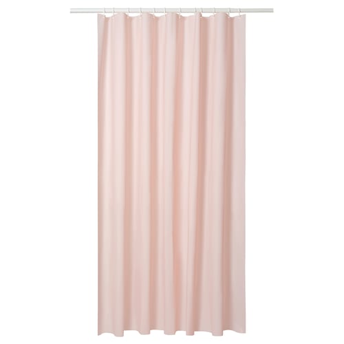 LUDDHAGTORN shower curtain pink 305.698.73 IKEA