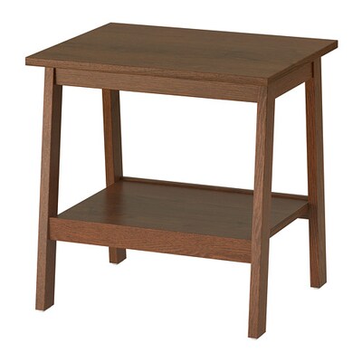 KNARREVIK bedside table black - IKEA