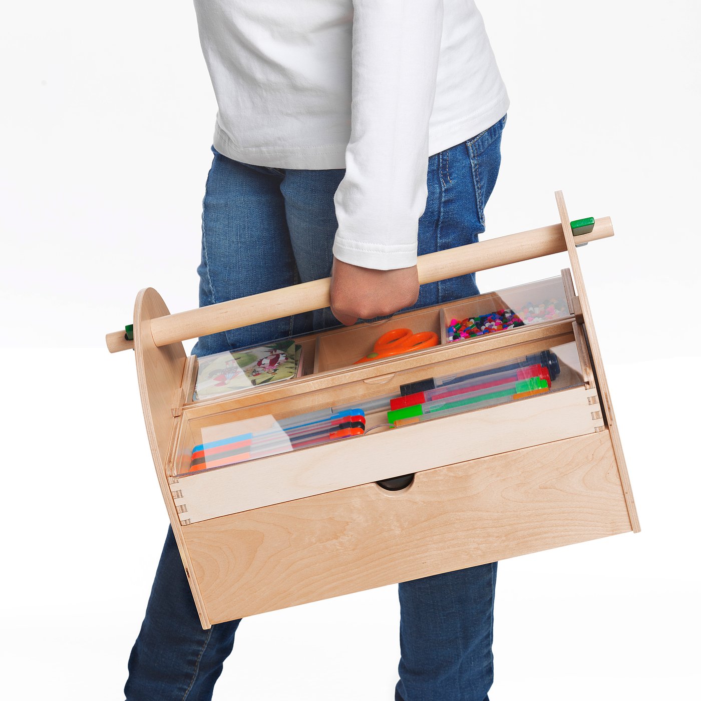 children's arts and crafts storage