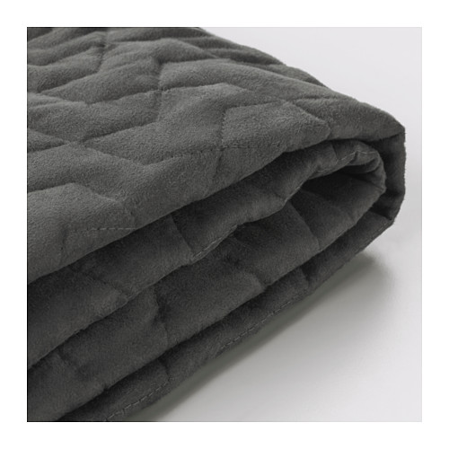Lycksele Two Seat Sofa Bed Cover Vallarum Grey Ikea