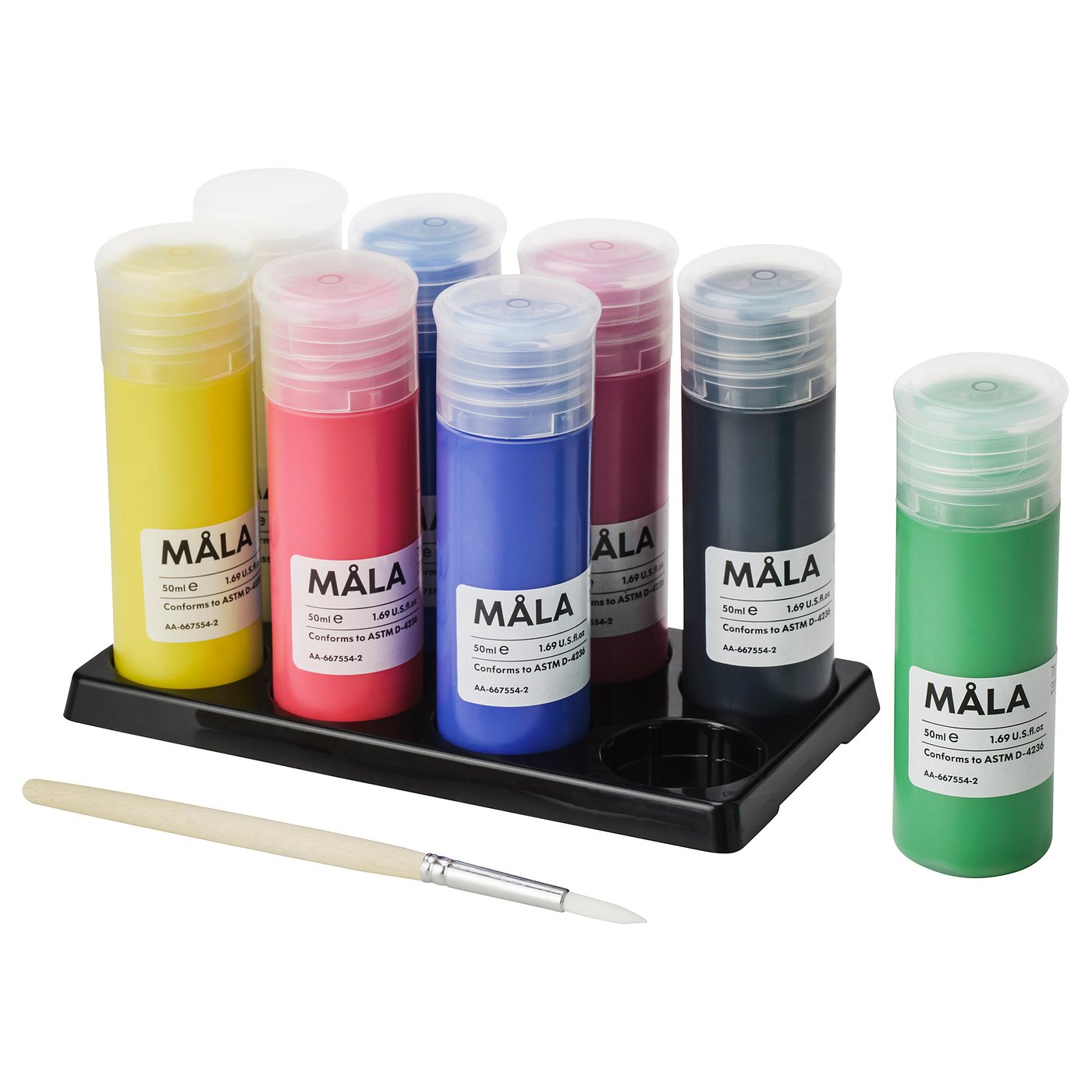 Ikea Mala Portable Drawing Case, Ikea Mala Felt Tip Pens