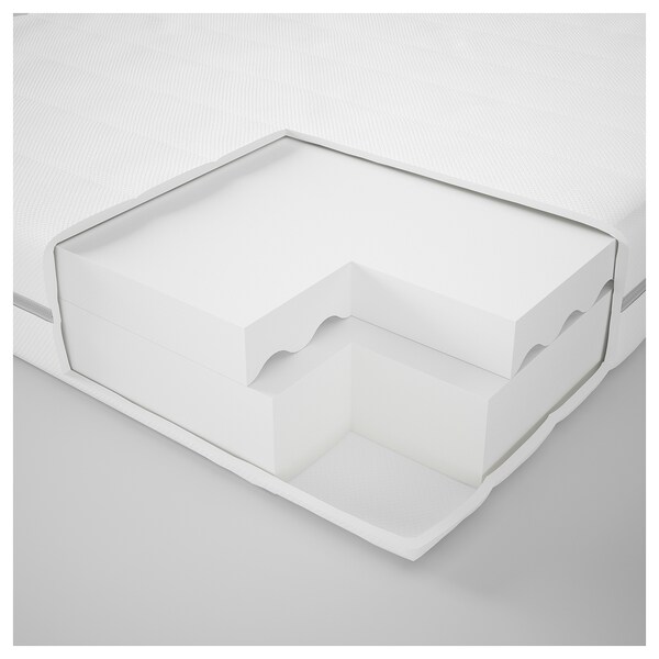 Malfors Foam Mattress Firm White Ikea