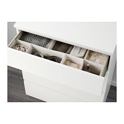 Malm Chest Of 4 Drawers Brown Stained Ash Veneer Ikea