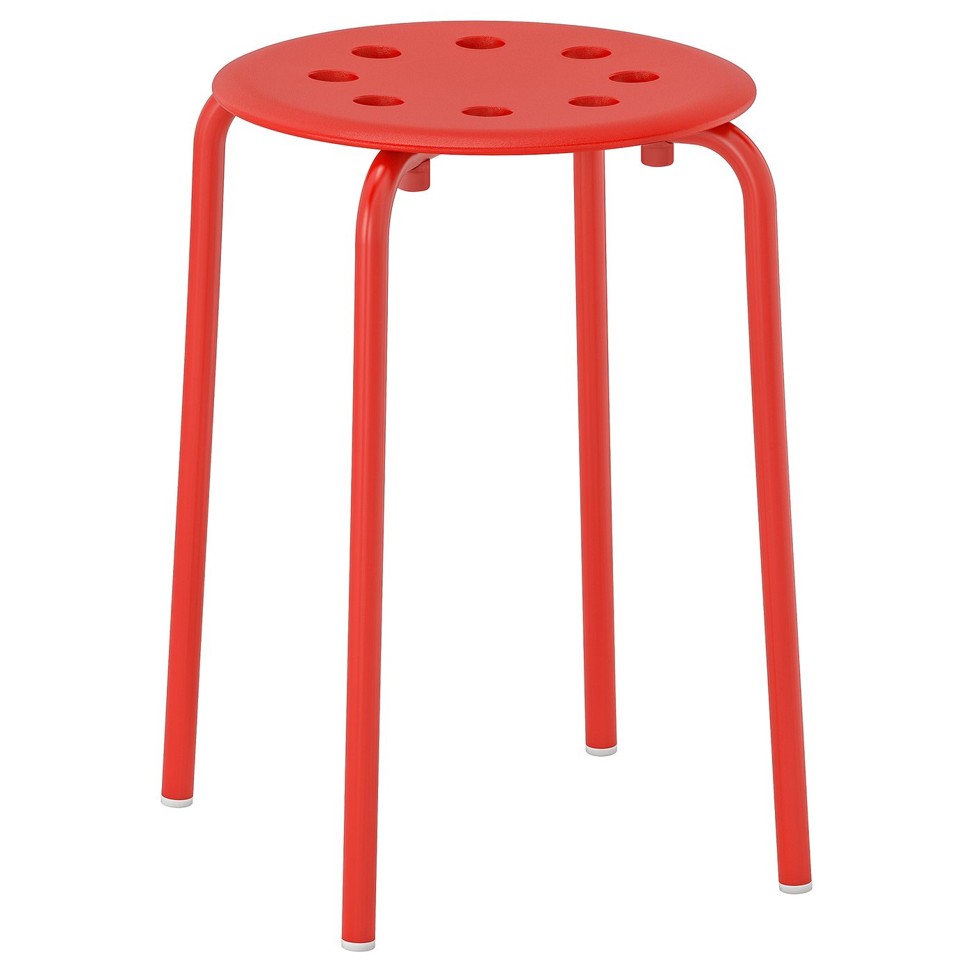 MARIUS stool red IKEA