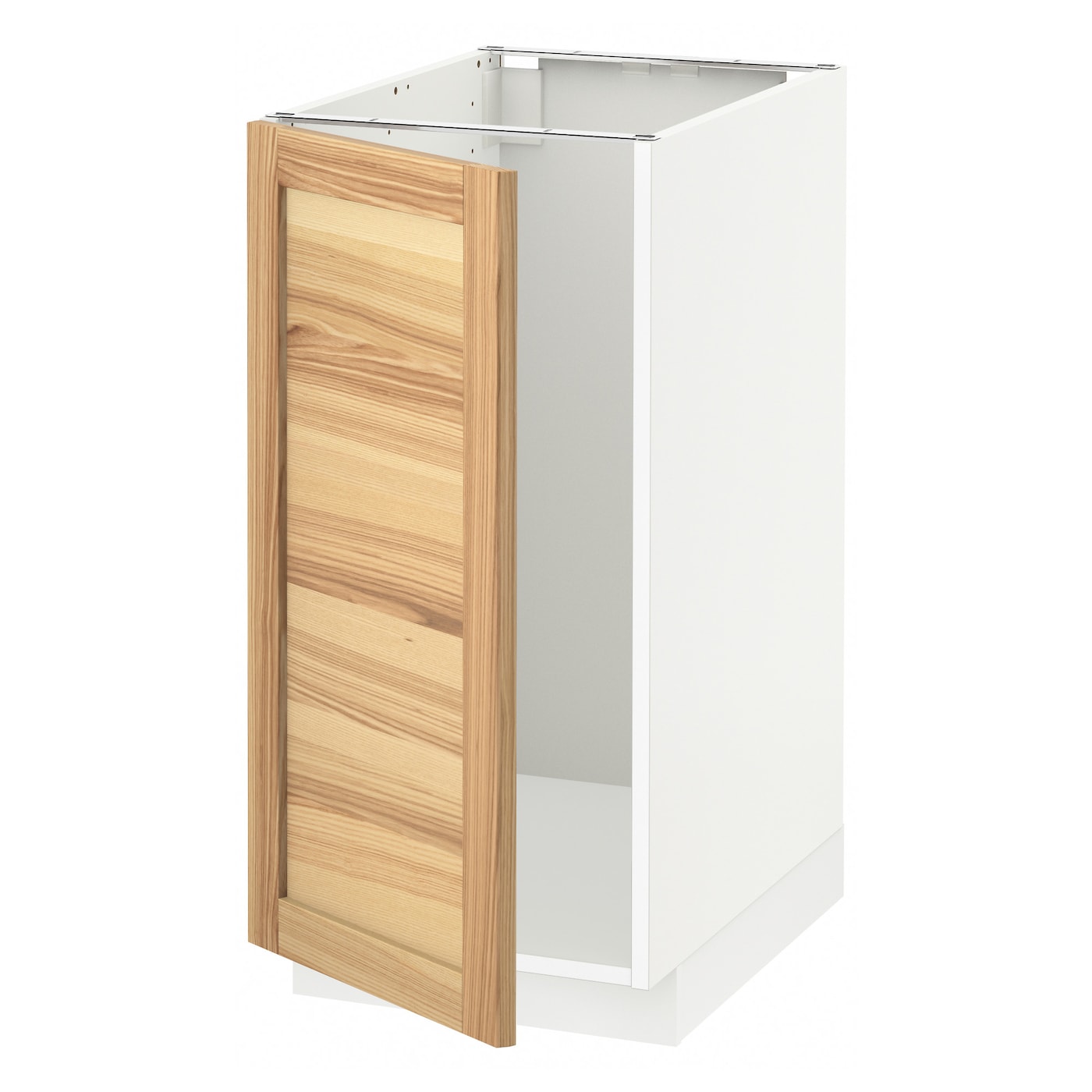 Metod Base Cab F Sink Waste Sorting Torhamn Natural Ash 40x60