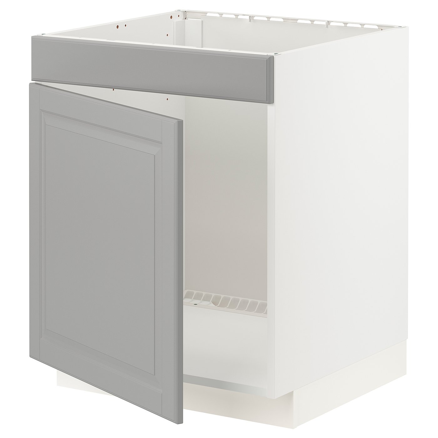METOD base f sink w door/front white/Bodbyn grey 994.479.35 IKEA
