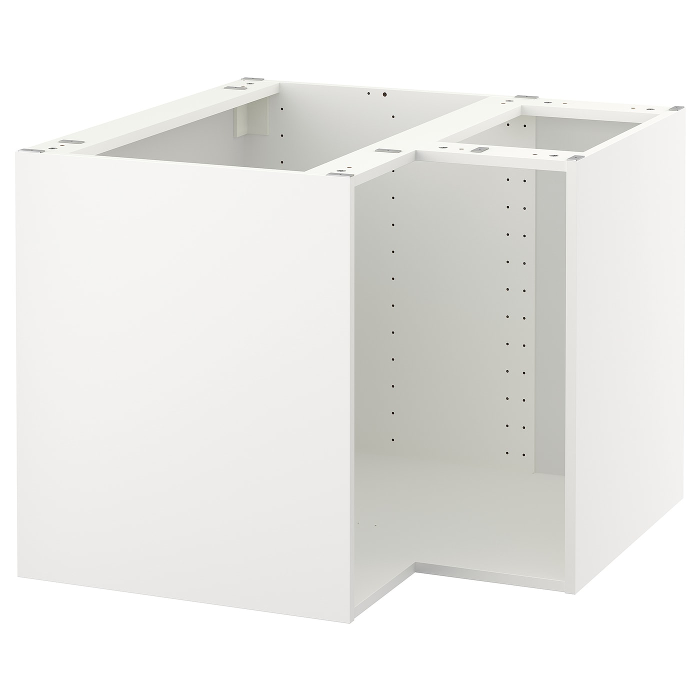 Metod Corner Base Cabinet Frame White Ikea