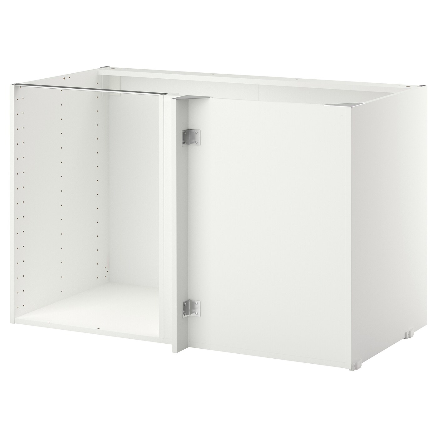 Metod Corner Base Cabinet Frame White Ikea