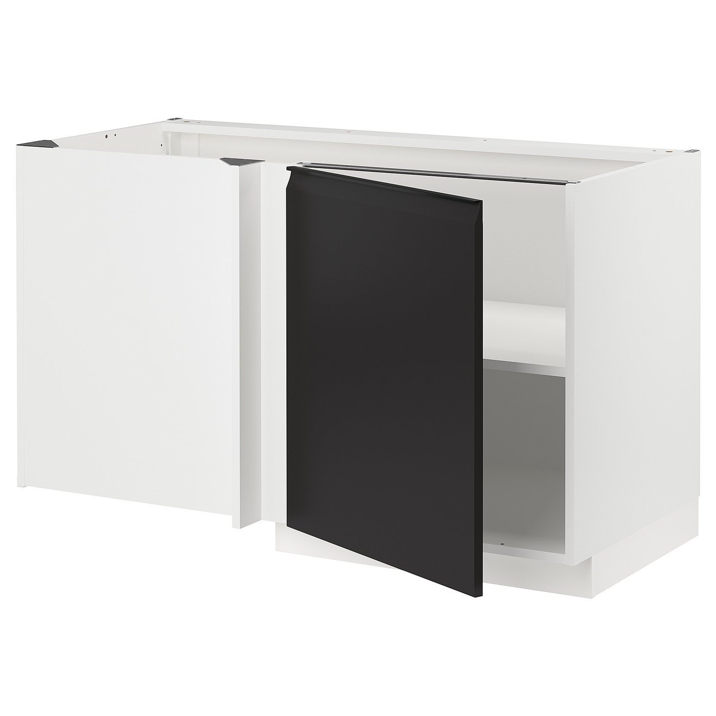 METOD corner base with shelf 194.928.99 IKEA