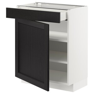 Metod Maximera Base Cabinet With Drawer Door White Lerhyttan