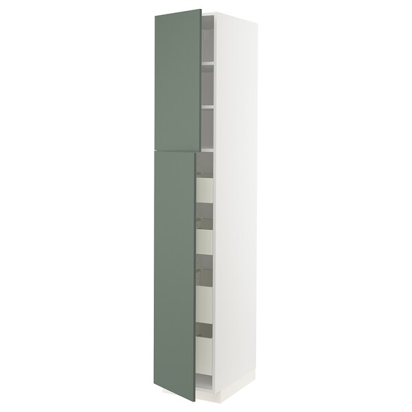 Metod Maximera Hi Cab W 2 Doors 4 Drawers White Bodarp Grey