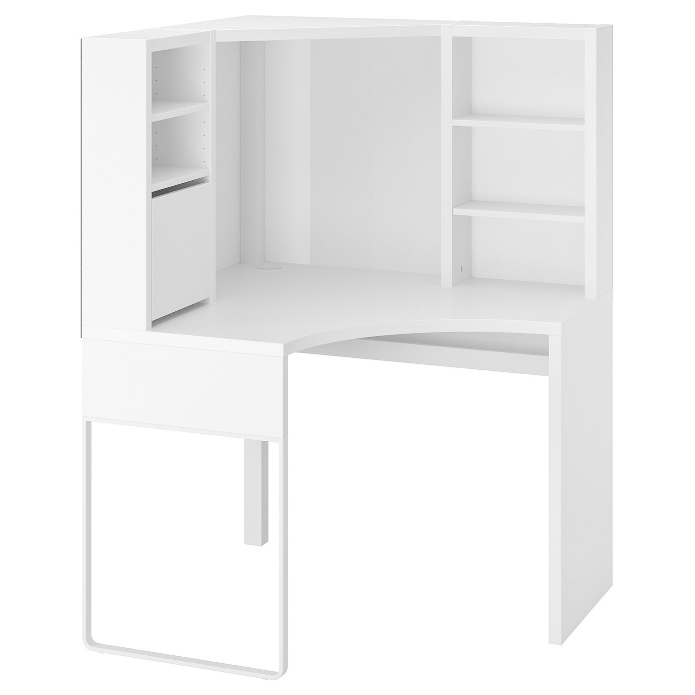 Micke Corner Workstation White Ikea