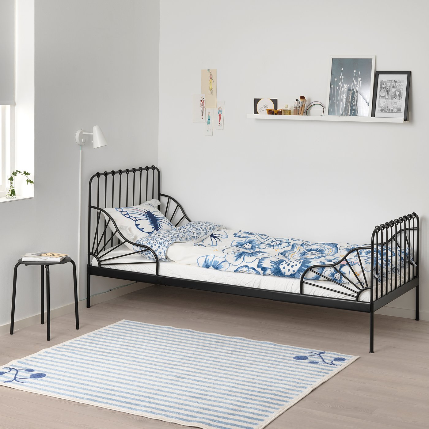 ikea kids extendable bed