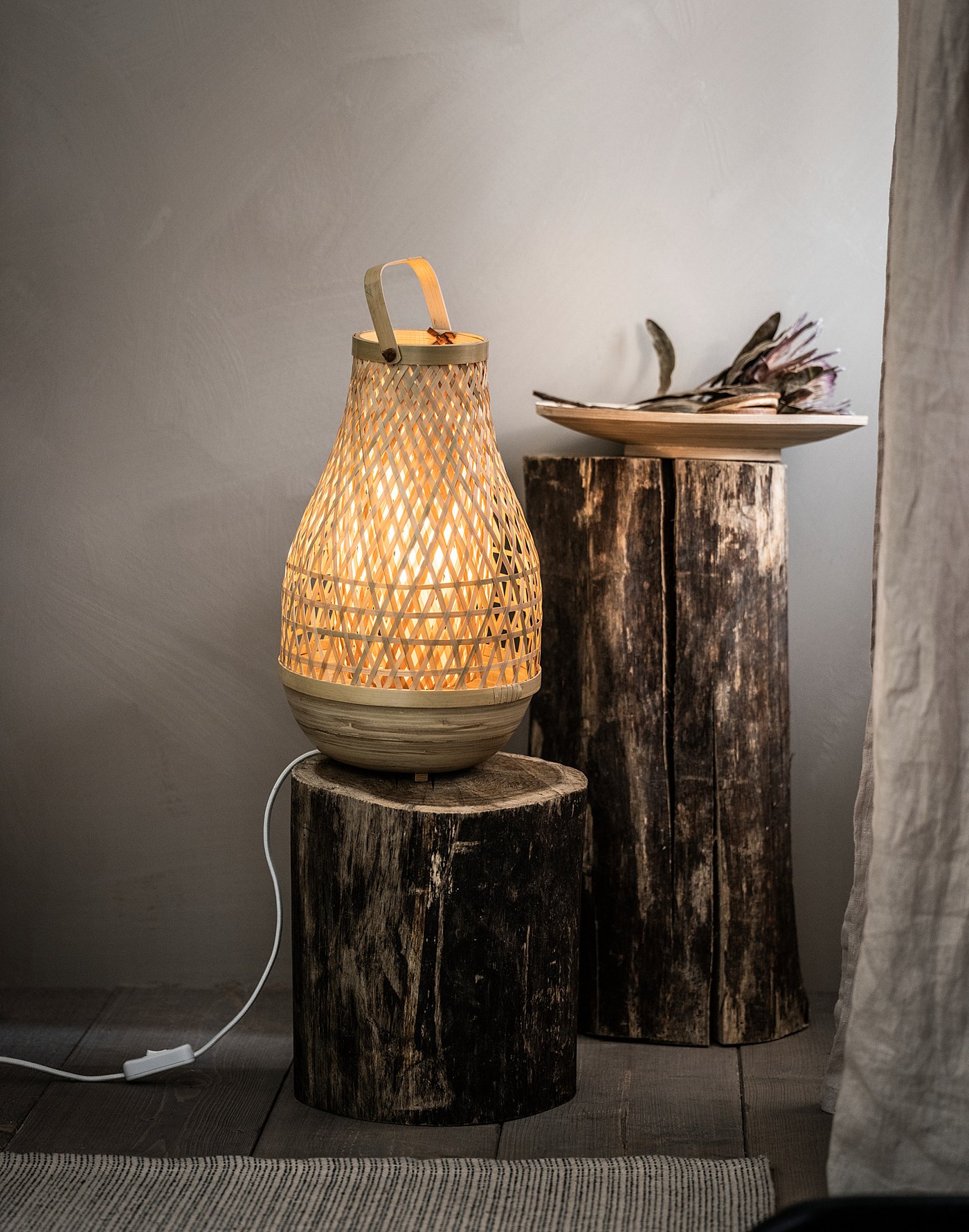 ikea bamboo table lamp