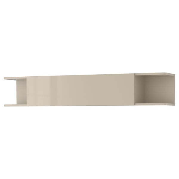 Mostorp Wall Shelf High Gloss Beige Ikea