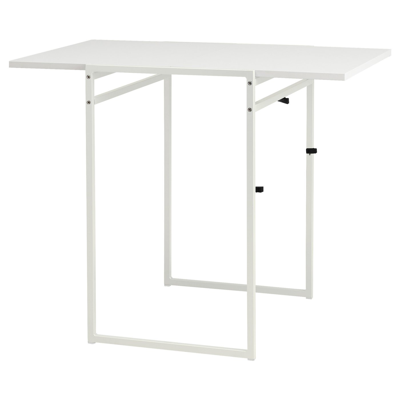 Muddus Drop Leaf Table White Ikea
