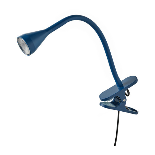 NÄVLINGE LED clamp spotlight white - IKEA