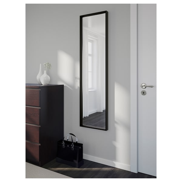 Nissedal Mirror Black Ikea